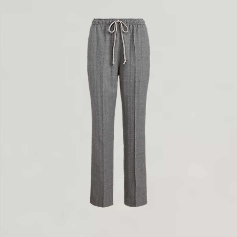 NWOT Women’s Polo Ralph Lauren Herringbone Straight-Leg Drawstring Pant - Picture 7 of 9